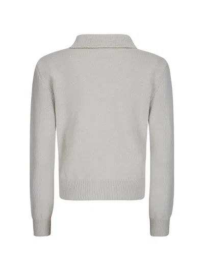 A.p.c. Collared Cardigan In Gray