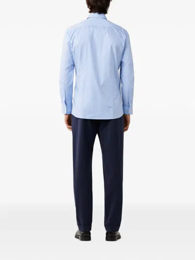 Hackett London 와이드 스트라이프 셔츠 In Blue
