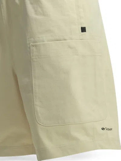 Daiwa Pier39 Tech Side Pocket Elasticated Cargo Shorts In White