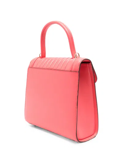 Delage 퀼팅 레더 토트 백 In Pink