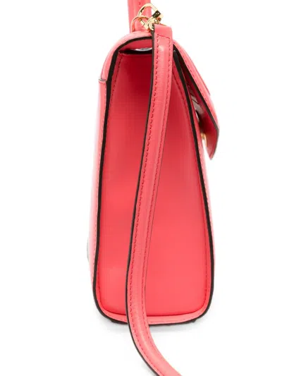Delage 퀼팅 레더 토트 백 In Pink