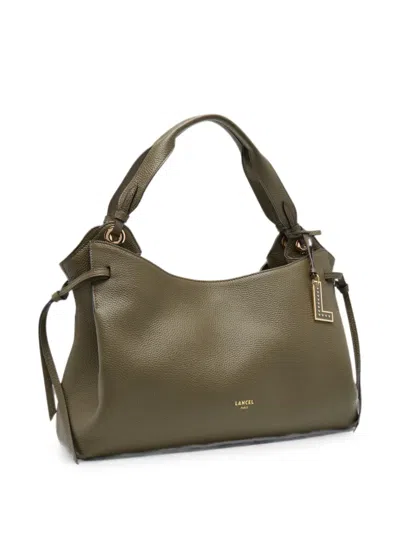 Lancel 스완 그레인 레더 토트 백 In Green