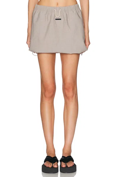 Essentials Micro Skirt In Gray