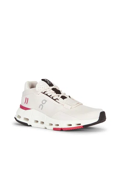 On Cloudnova 2 Sneaker In White