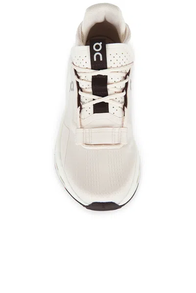 On Cloudnova 2 Sneaker In White