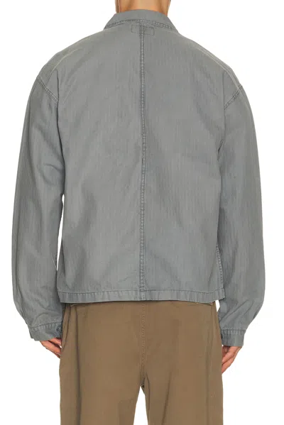 Thisisneverthat Hbt Washed Jacket In Blue
