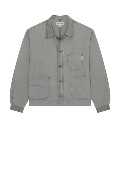 Thisisneverthat Hbt Washed Jacket In Blue