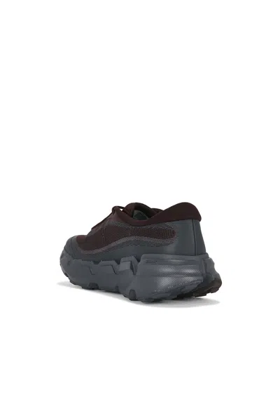 On Cloudsoma Hike Mesh Sneakers In Brown