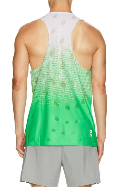 On Zero Tank Breathe In Green