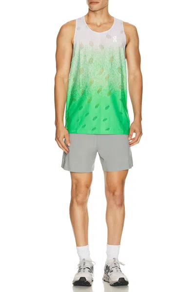On Zero Tank Breathe In Green