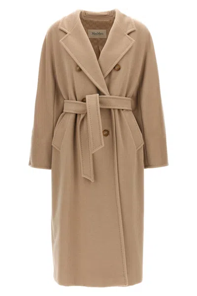 Max Mara Madame 101801 Icon Coat In Neutral
