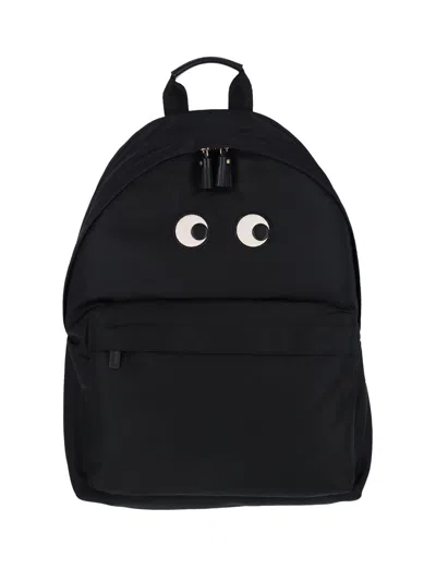 Anya Hindmarch Versatile Backpack Featuring Adjustable Straps In Black