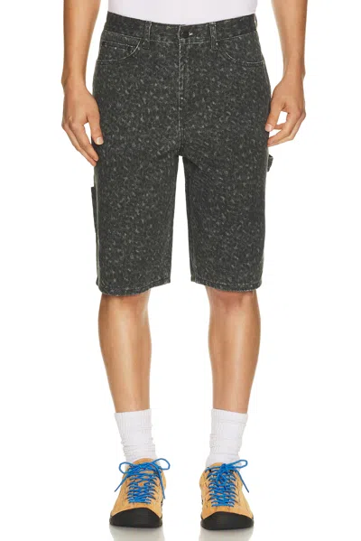 Thisisneverthat Relaxed Painter Short In Black