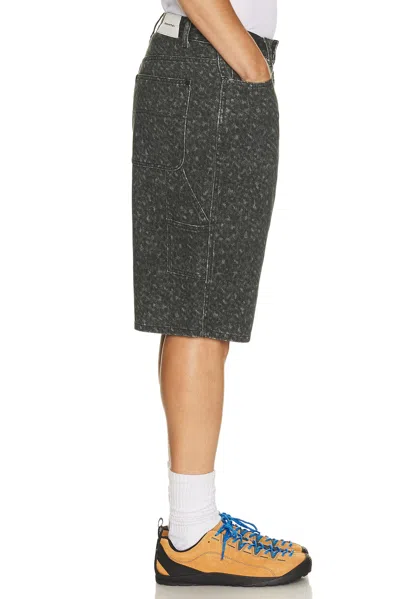 Thisisneverthat Relaxed Painter Short In Black