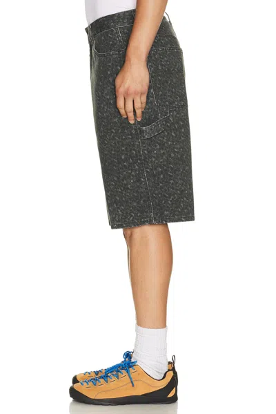 Thisisneverthat Relaxed Painter Short In Black