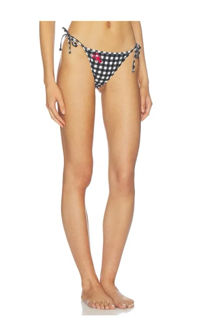 Weworewhat Tie Bikini Bottom In Multi