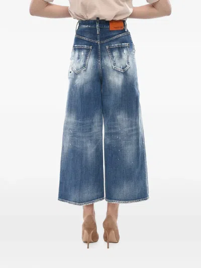 Dsquared2 Distressed Page Jeans In Multi