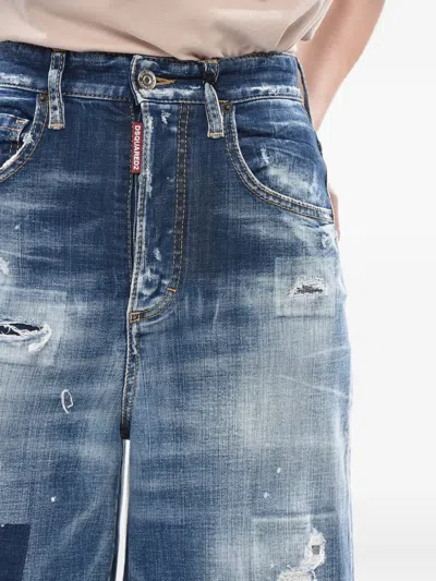 Dsquared2 Distressed Page Jeans In Multi