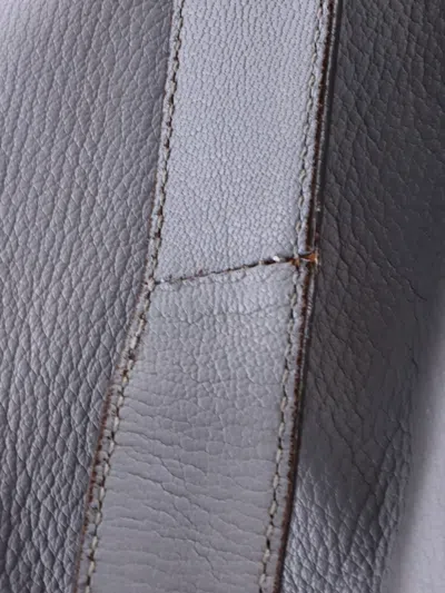 Pre-owned Givenchy Pandora Bag Leather Medium Shoulder Bag In Grey