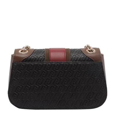 Liu •jo Monogram-embossed Shoulder Bag In Multi