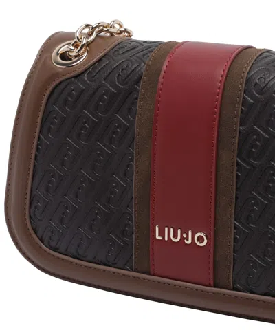 Liu •jo Monogram-embossed Shoulder Bag In Multi