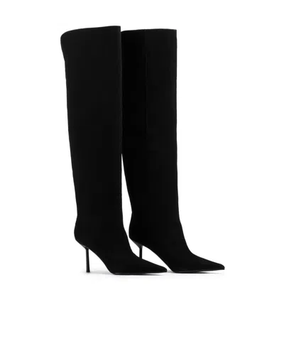 Le Silla Bella Pointed-toe Boots In Black