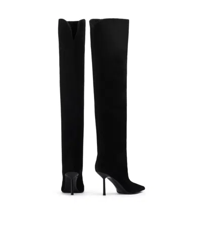 Le Silla Bella Pointed-toe Boots In Black