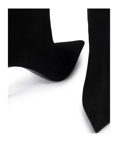 Le Silla Bella Pointed-toe Boots In Black