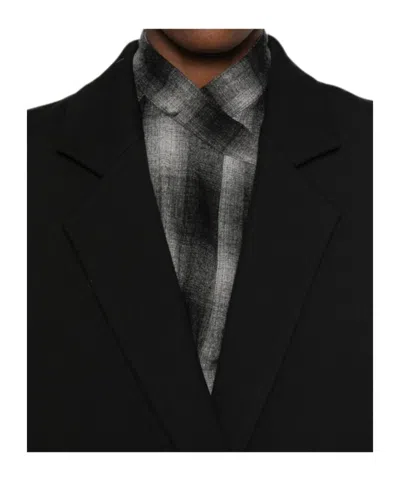 Iro Matha Double-breasted Coat In Black