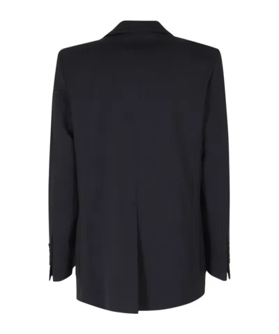 Seventy Single-breasted Patch-pocket Blazer In Blue