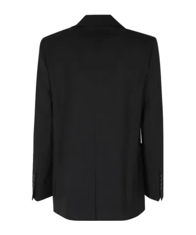 Seventy Single-breasted Patch-pocket Blazer In Black