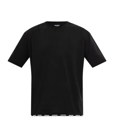 Dsquared2 Short-sleeved T-shirt In Black