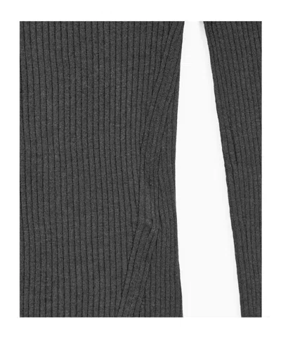 Jil Sander Lightweight Wool Blend Sweater In Gray