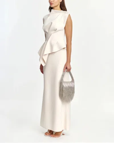 Acler Burbank Structured Top In White