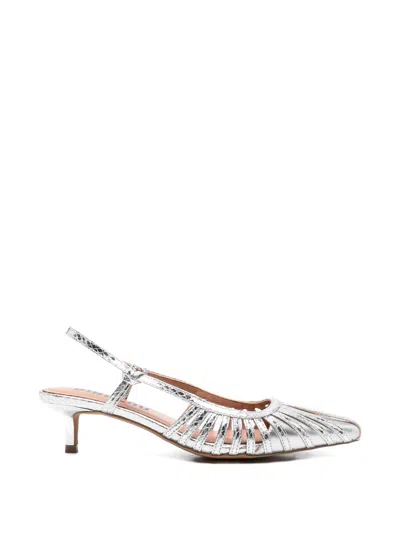 Bibi Lou 컷아웃 펌프스 In Silver