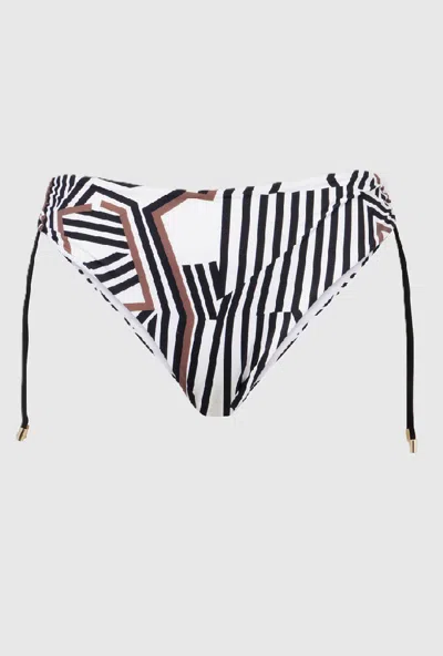 Max Mara Sibilla Printed Bikini Bottoms In Multi