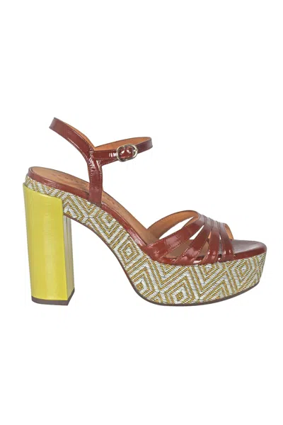 Chie Mihara 120mm Junni Sandals In Red