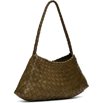 Dragon Diffusion Khaki Rosanna Shoulder Bag In Khaki