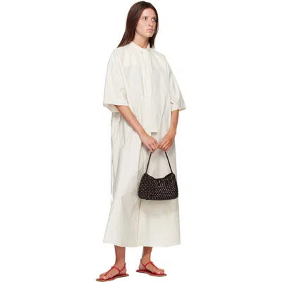 Dragon Diffusion Brown Basil Cactus Shoulder Bag In Black