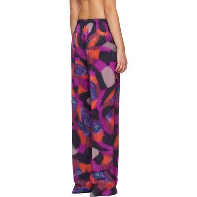 Dries Van Noten Puvis Long Drawstring Pants In Multi
