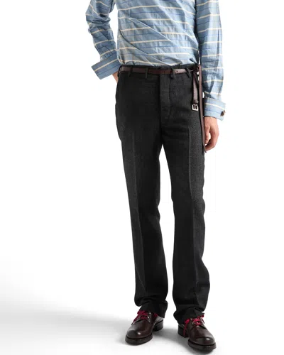 Prada Wool Pants In Black