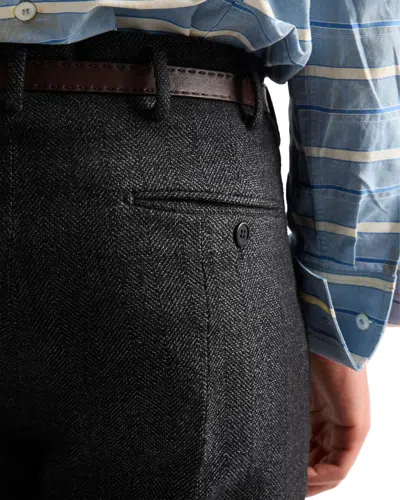 Prada Wool Pants In Black