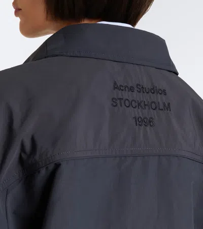 Acne Studios Technical Jacket In Grey