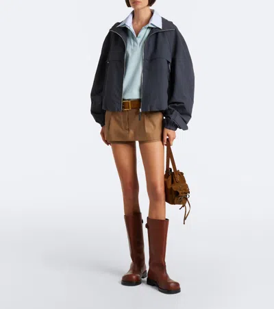 Acne Studios Technical Jacket In Grey