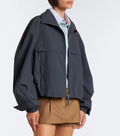 Acne Studios Technical Jacket In Grey