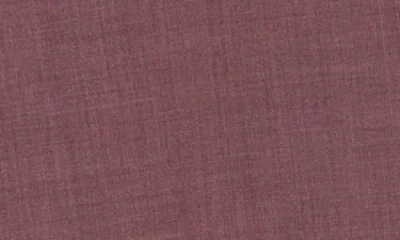 Original Penguin Microcheck Wool Blend Suit Pants In Burgundy