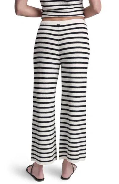 Dkny Pull On Drawstring Knit Pants In Multi