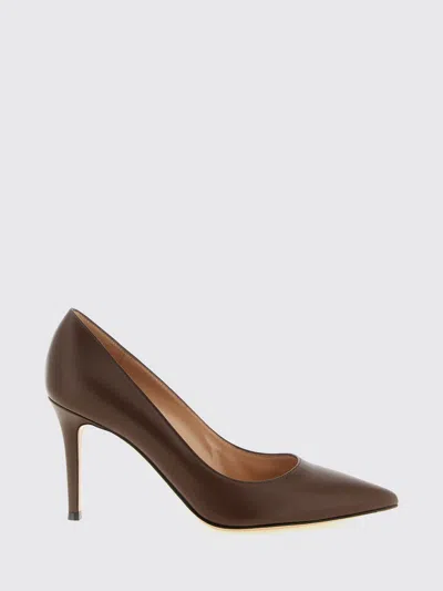 Gianvito Rossi Pointed-toe Pumps In Brown