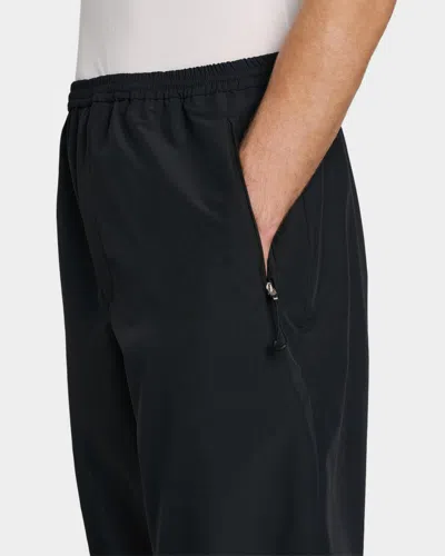 Jil Sander Men's Wide-leg Pull-on Tech Trousers In Multi