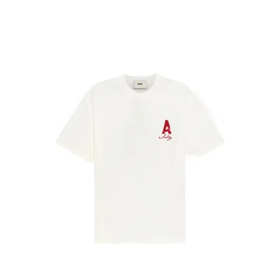 Autry Heritage T-shirt With A Washed Effect In Multi